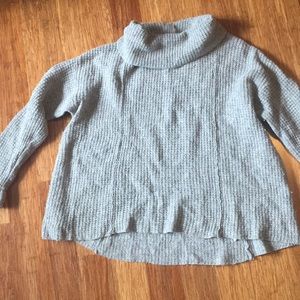 Free People Oversize Wool waffle print Sweater M-L